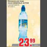 Магазин:Метро,Скидка:Минеральная вода 
AQUA MINERALE ACTIVE