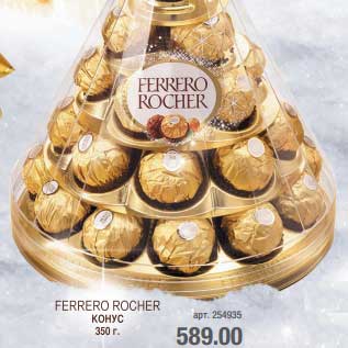 Акция - Ferrero Rocher конус