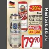 Билла Акции - Пиво LowenWeisse
