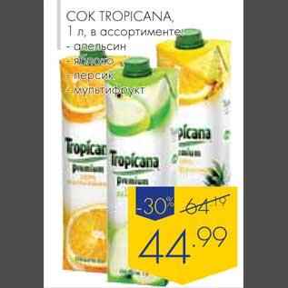 Акция - Сок Tropicana