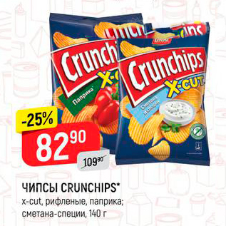 Акция - ЧИПСЫ CRUNCHIPS