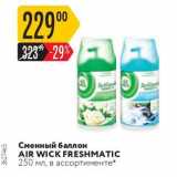 Магазин:Карусель,Скидка:Сменный баллон AIR WICK FRESHMATIC 250 мл