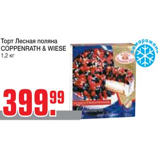 Акция - Торт Лесная поляна COPPENRATH & WIESE