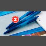 Магазин:Карусель,Скидка:Ручка BIC СОФТ синяя 3 шт.