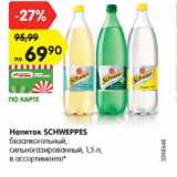 Магазин:Карусель,Скидка:Напиток Schweppes 