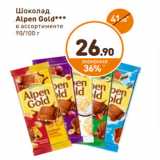 Магазин:Дикси,Скидка:Шоколад
Alpen Gold

