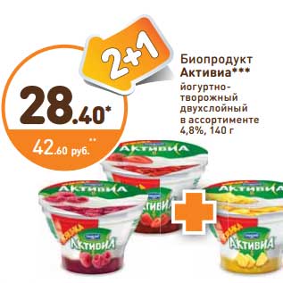 Акция - Биопродукт Активиа