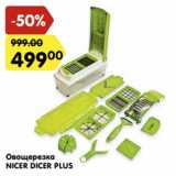 Магазин:Карусель,Скидка:Овощерезка
NICER DICER PLUS