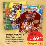 Магазин:Карусель,Скидка:Завтрак готовый
KELLOGG’S Coco
Pops