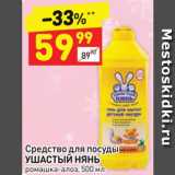 Магазин:Дикси,Скидка:Средство для посуды Ушастый нянь