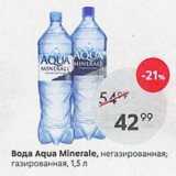 Пятёрочка Акции - Вода Аqua Minerale