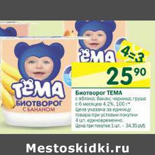 Акция - Биотворог Тема