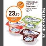 Магазин:Дикси,Скидка:ТВОРОЖНЫЙ
ПРОДУКТ
Даниссимо