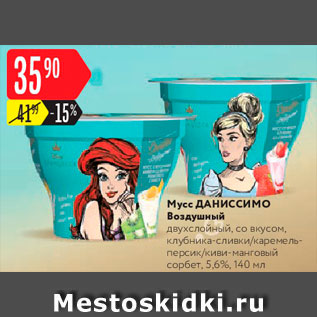 Акция - Мусс Даниссимо