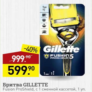 Акция - Бритва Gillete