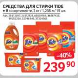 Selgros Акции - СРЕДСТВА ДЛЯ СТИРКИ TIDE