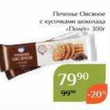 Магнолия Акции - Печенье Овсяное с кусочками шоколада «Полет» 