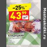 Магазин:Дикси,Скидка:Кекс
АЛАДУШКИН
в ассортименте
2 шт.
150 г***