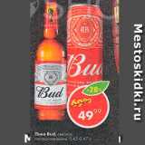 Магазин:Пятёрочка,Скидка:Пиво Bud