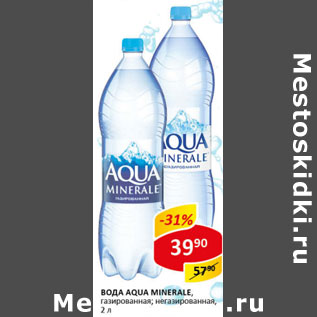 Акция - Вода Aqua Minerale