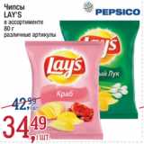 Метро Акции - Чипсы
LAY'S