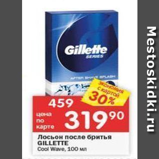 Акция - Лосьон после бритья GILLETTE