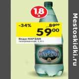 Магазин:Перекрёсток,Скидка:Вода Нарзан газированная 