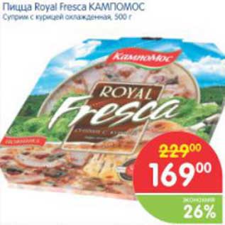 Акция - Пицца Royal Fresca КАМПОМОС