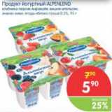 Магазин:Перекрёсток,Скидка:Продукт йогуртный ALPENLIND 3%, 0,95 г