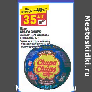 Акция - Шар Chupa Chups
