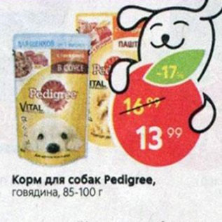 Акция - Корм для собак Pedigree