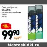 Дикси Акции - Пена для бритья
gillette
