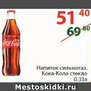 Акция - Напиток Кока-Кола