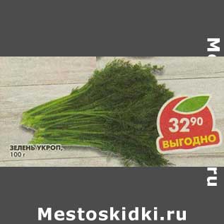 Акция - Зелень укроп