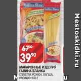 Магазин:Spar,Скидка:МАКАРОННЫЕ ИЗДЕЛИЯ
ГАЛИНА БЛАНКА
СПАГЕТТИ, РОЖКИ, ЛАПША,
РАКУШКИ 450 Г