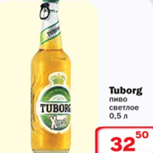 Акция - Пиво Tuborg