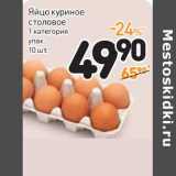 Магазин:Дикси,Скидка:Яйцо куриное столовое 1 категория 