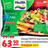 Карусель Акции - Овощи Frosta под соусом по-тайски