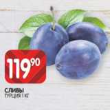 Spar Акции - СЛИВЫ
ТУРЦИЯ 1 КГ