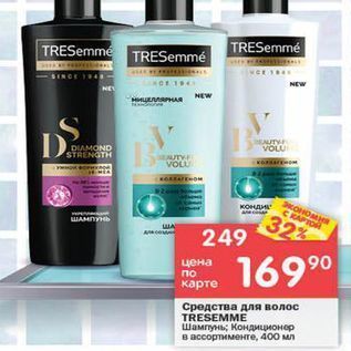 Акция - Средства для волос TRESEMME