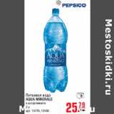 Магазин:Метро,Скидка:Питьевая вода AQUA MINERALE