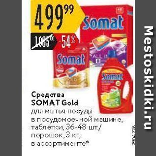 Акция - Средства SOMAT