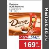 Метро Акции - Конфеты DOVE