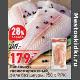 Магазин:Окей,Скидка:Пангасиус
свежемороженый,
филе без шкуры,  РРК