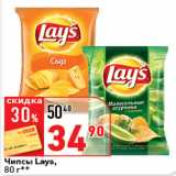 Магазин:Окей супермаркет,Скидка:Чипсы Lays,