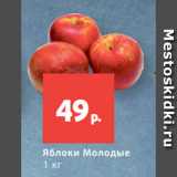 Магазин:Виктория,Скидка:Яблоки Молодые
1 кг