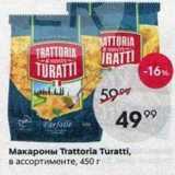 Магазин:Пятёрочка,Скидка:Макароны Trattoria Turatti