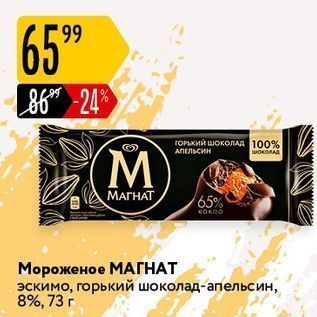 Акция - Мороженое МАГНАТ