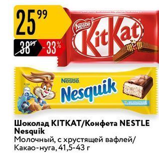 Акция - Шоколад KITKAТ