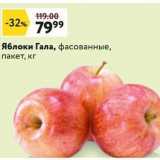 Магазин:Окей,Скидка:Яблоки Гала, фасованные